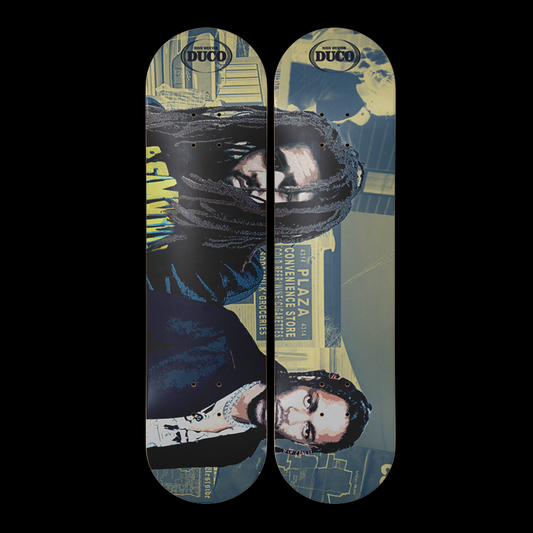 Duco Skateboard- J-Cole+Kendrick