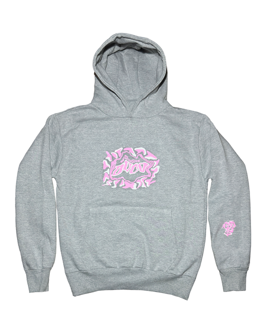 Duco Swirl Hoodie- Grey