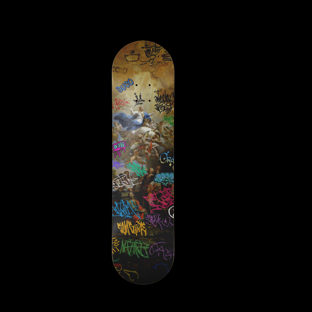 Duco Skateboard- "Modern Art"