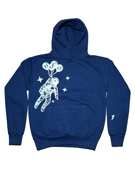 Duco Spaceman Hoodie- Navy